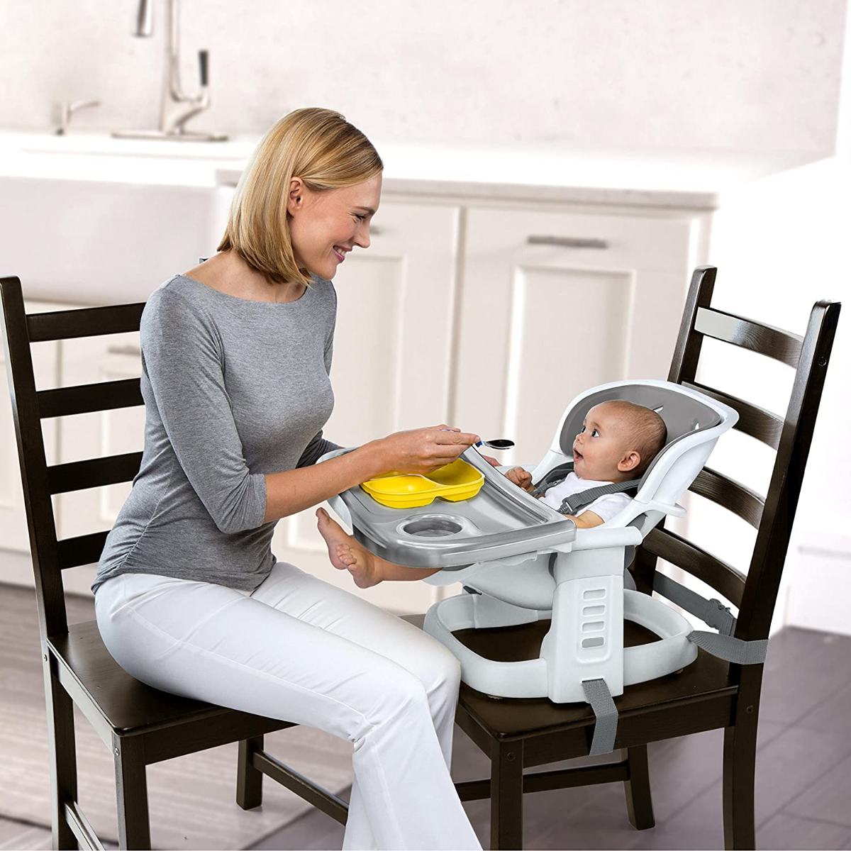 INGENUITY SmartClean ChairMate High Chair Slate Babykish