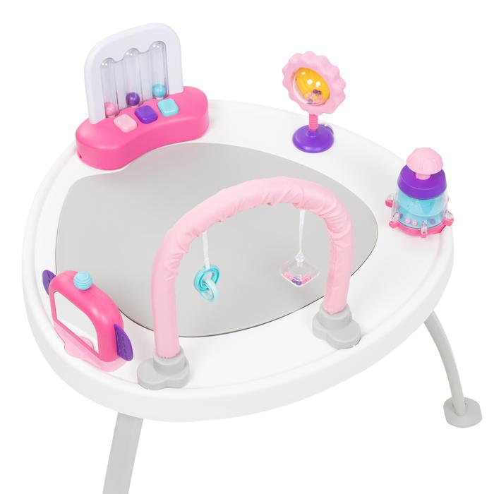 3-IN-1 BOUNCE N’PLAY ACTIVITY CENTER PLUS-PRINCESS PINK