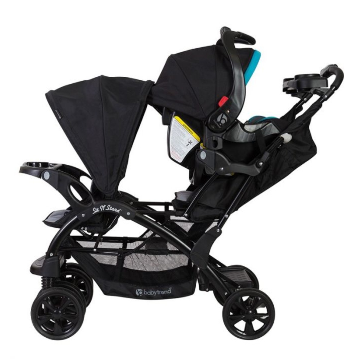 Sit N Stand Double Stroller Moonstruck
