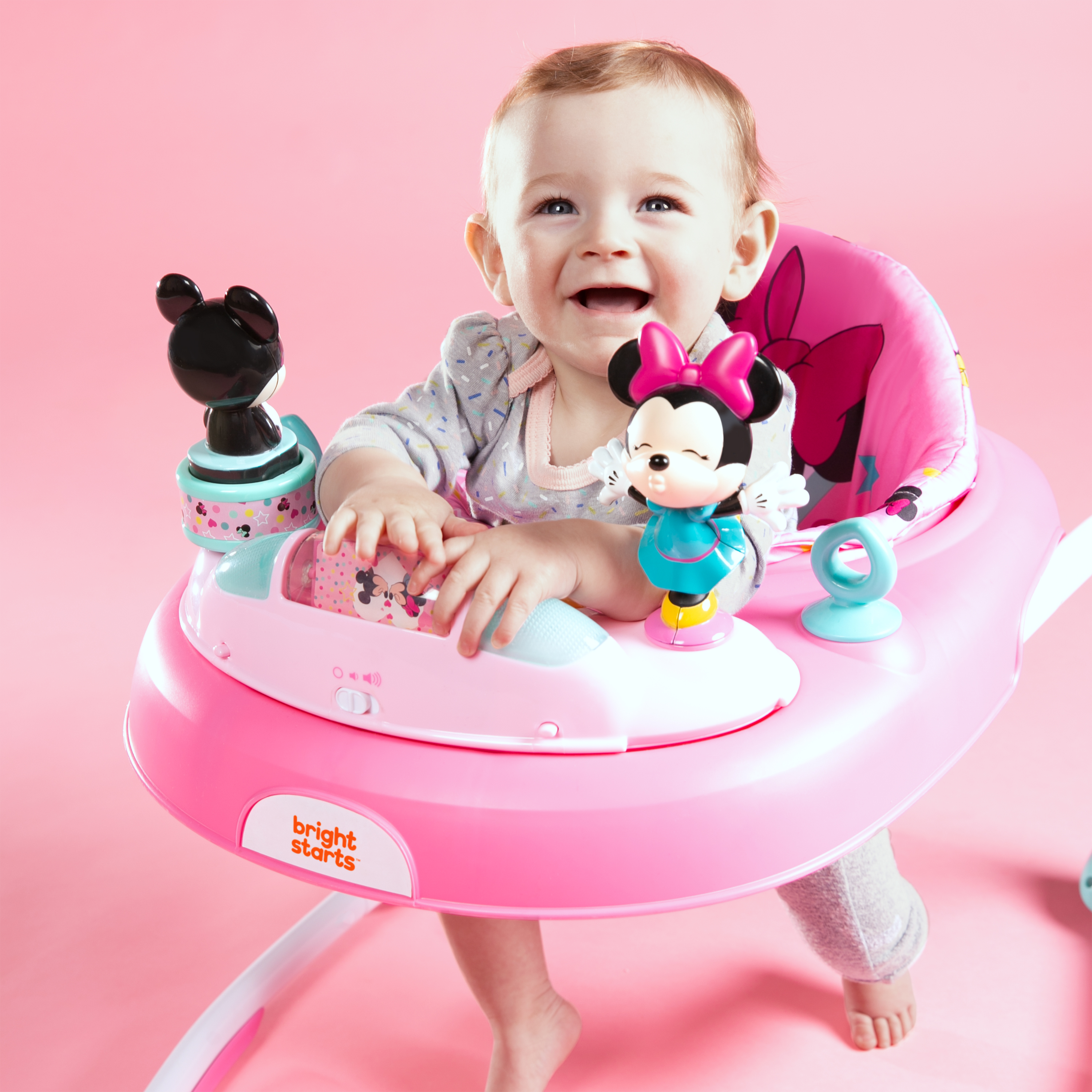 Disney Baby Minnie Mouse Music & Lights™ Walker with Activity Tray