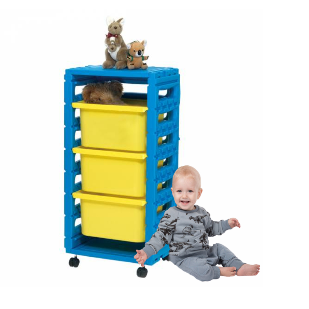 Ching Ching 3 Drawers Cabinet with Castors