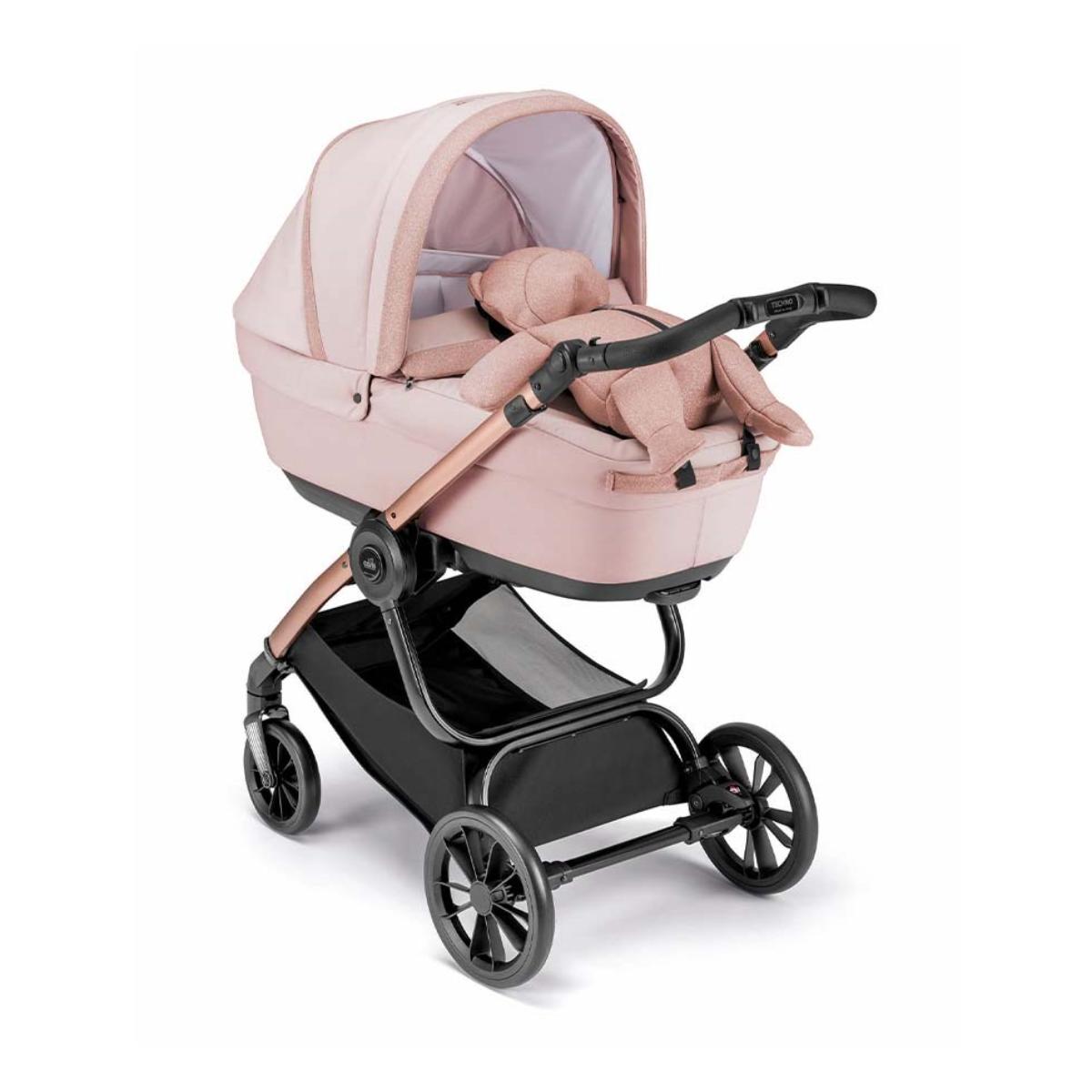 Cam Stroller 3in1 Dinamico Smart - Pink