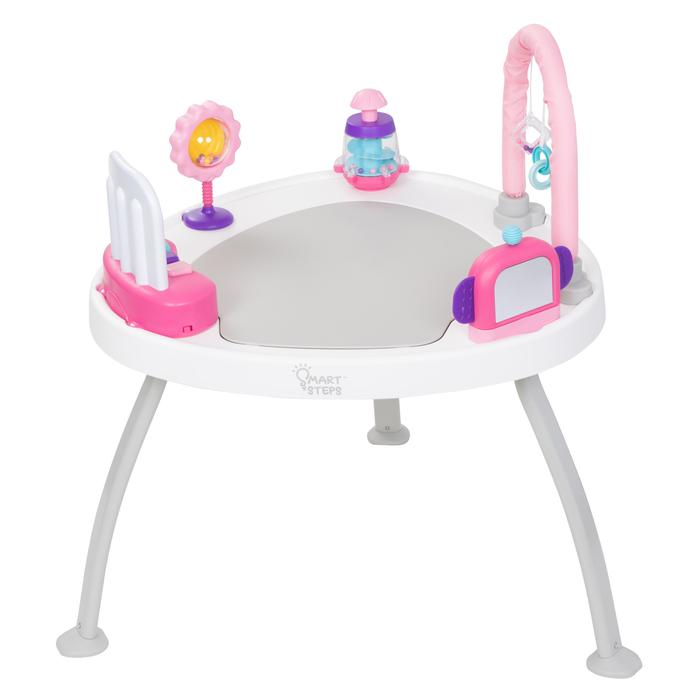 3-IN-1 BOUNCE N’PLAY ACTIVITY CENTER PLUS-PRINCESS PINK