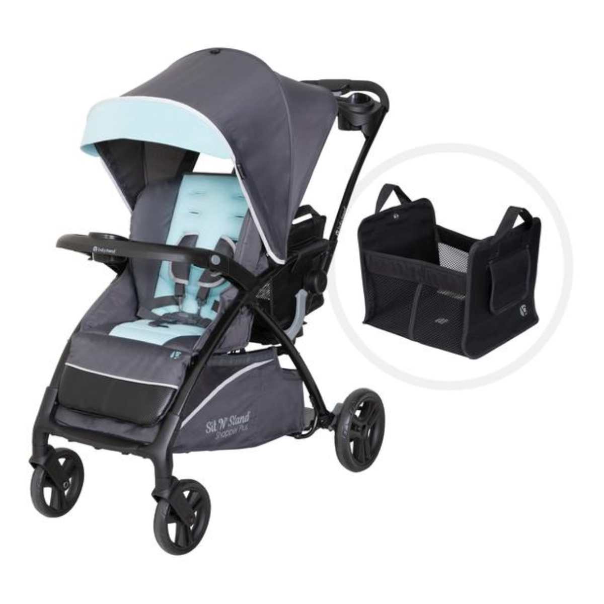 Babytrend Sit N' Stand® 5-in-1 Shopper Plus - Blue Mist