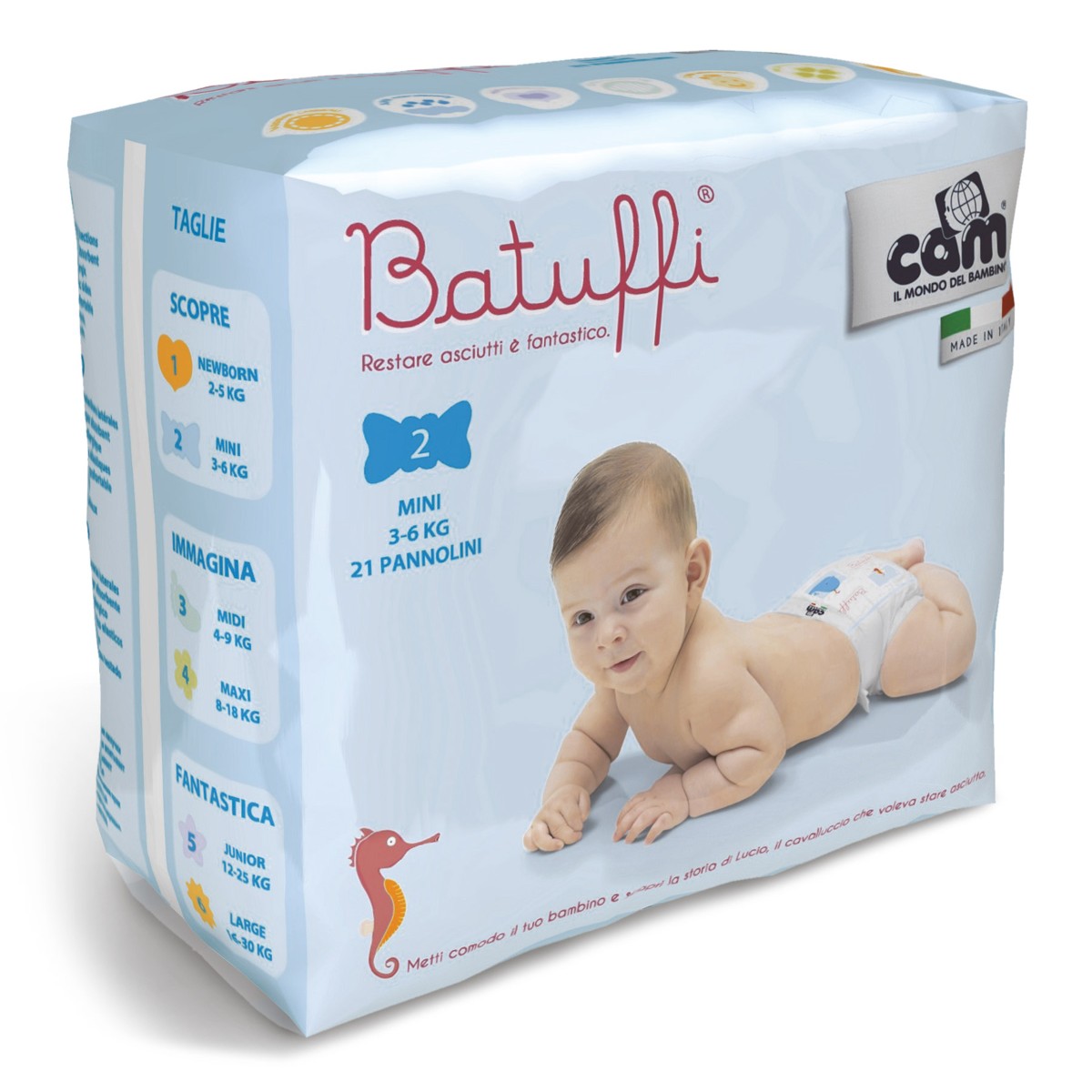 Cam - Batuffi Mini Diaper