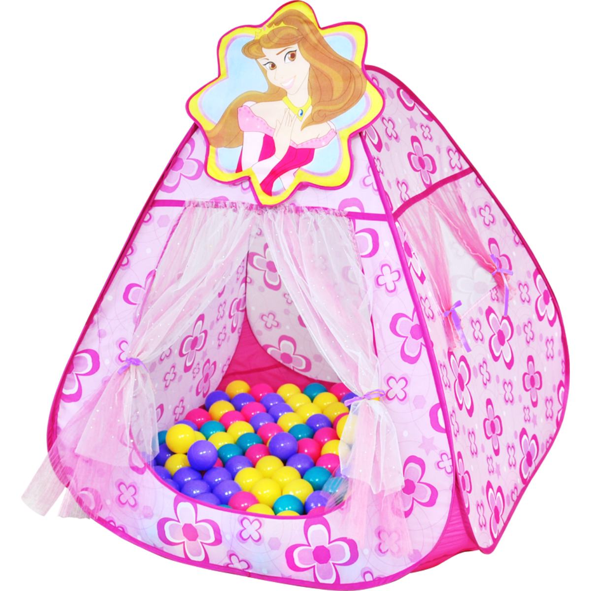 ching-ching-princess-house-with-100pcs-colorful-balls