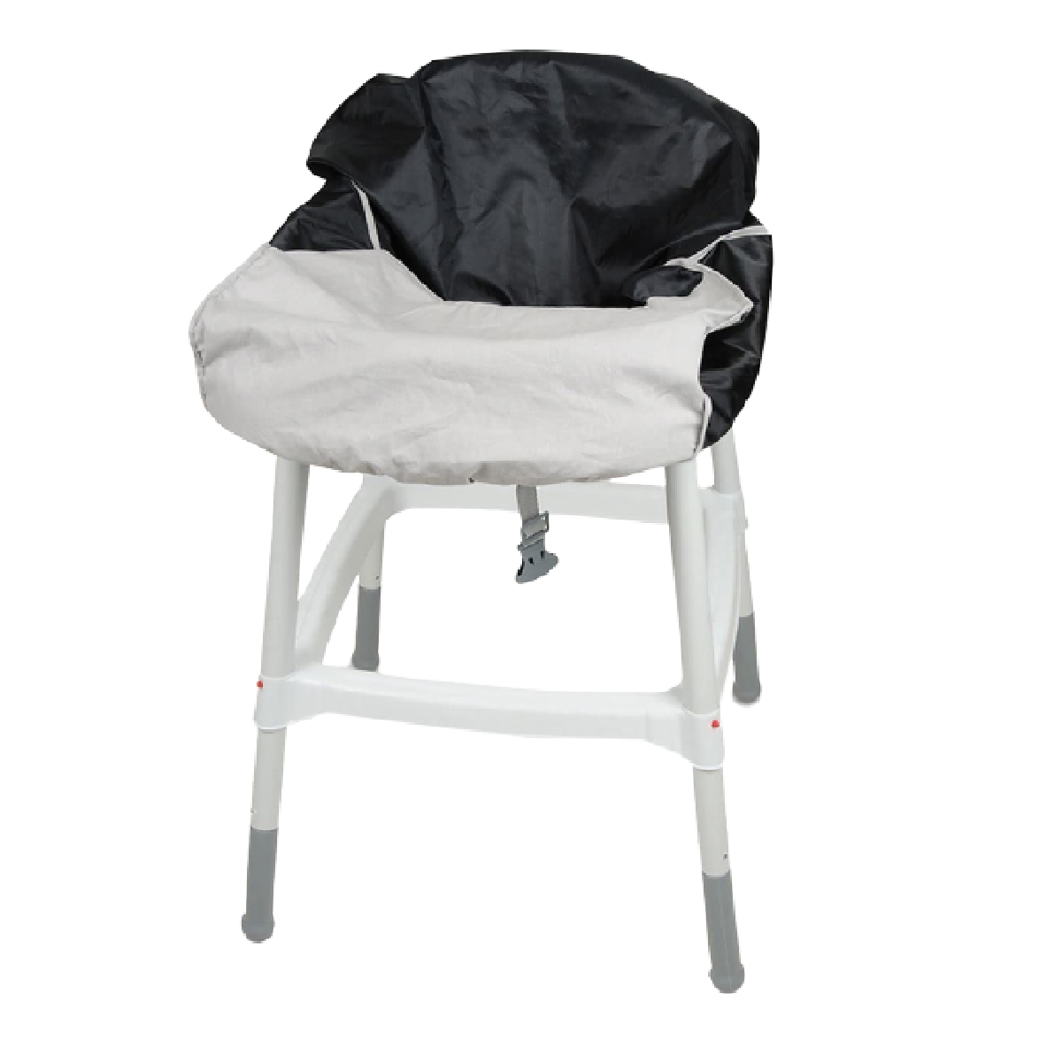 baby-store-dubai Ubeybi Shopping Trolley and High Chair Hygienic Cover - Black - Baby Shopping Cart Cover - Washable