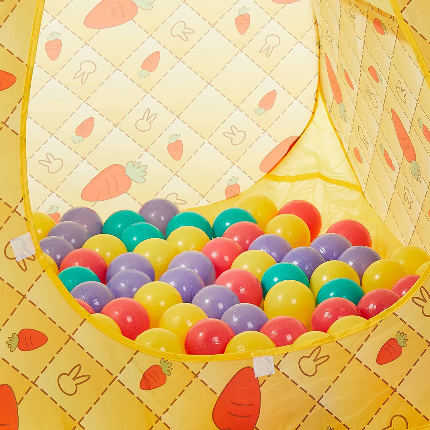 Ching Ching Rabbit House with 100pcs Colorful Balls