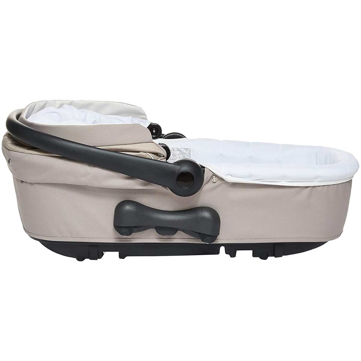 Cam - Coccola Baby infant Carrycot travel full body support, Beside sleeper, Bassinet, Portable bed, brethable cotton, Pressure protection, outdoor, picnic and travel - Beige