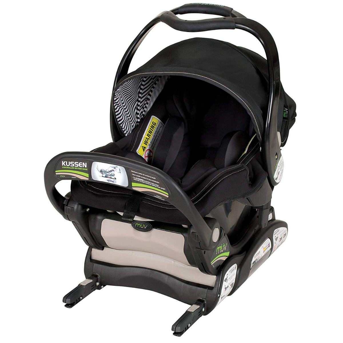 Kussen MUV Infant Car Seat Mystic Black
