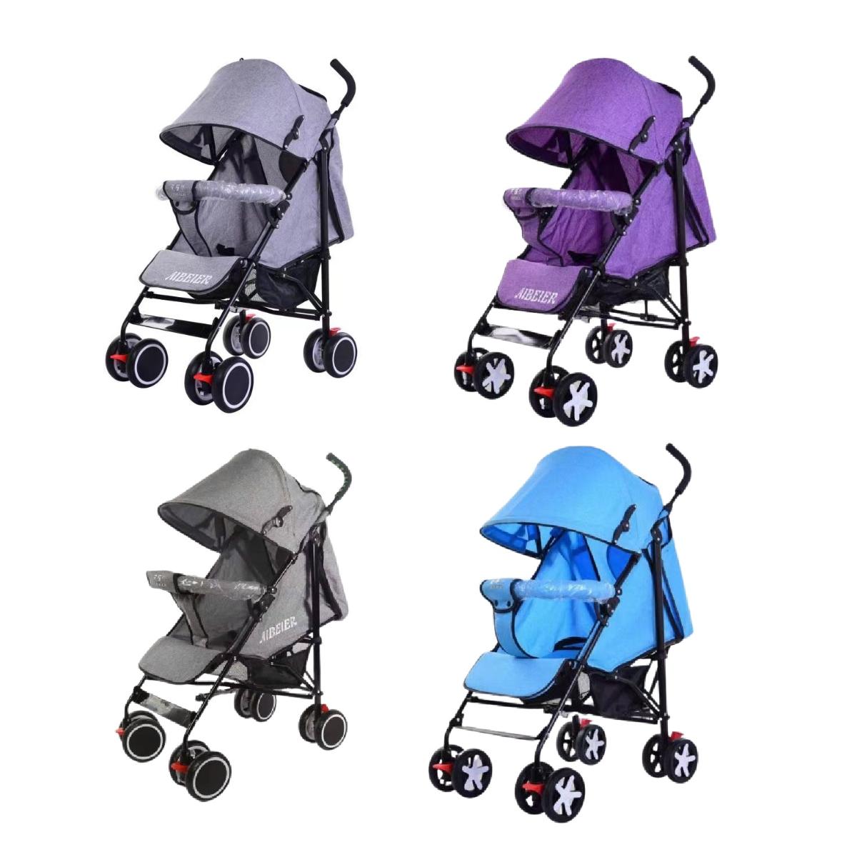 baby-store-dubai VIP Stars -  4 Wheels Hot Mom Baby Foldable Stroller/Mama Love Baby Stroller, 1 Piece Assorted